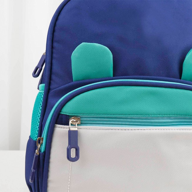 Blue comfortable and durable children's backpack