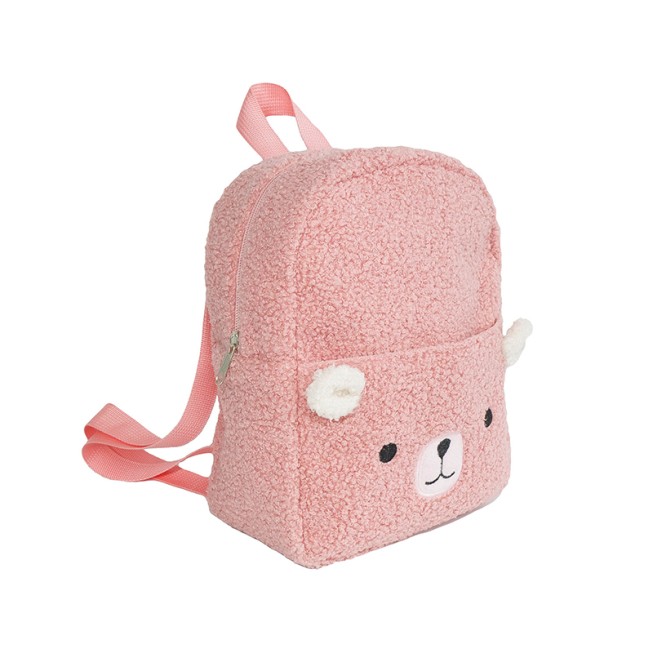 Bear pattern plush children's backpack Bear pattern plush children's backpack