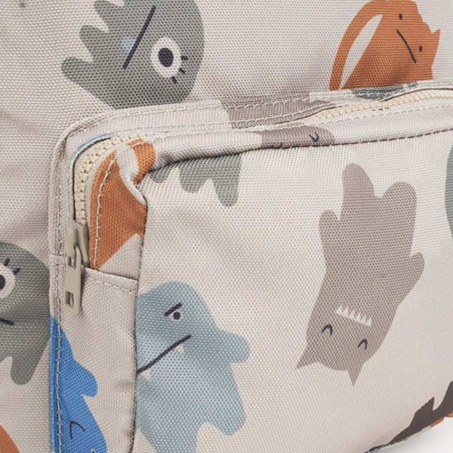 Soft cartoon print children's backpack