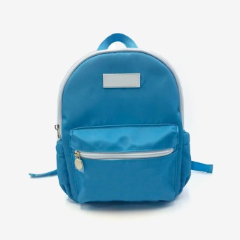 Blue mini comfortable children's backpack
