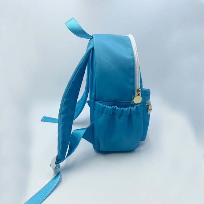 Blue mini comfortable children's backpack