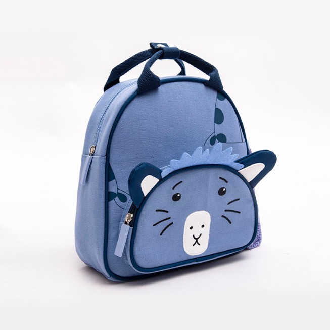 Blue lightweight cartoon children's backpack Blue lightweight cartoon children's backpack