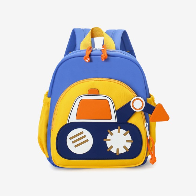 Large capacity cartoon car children's backpack