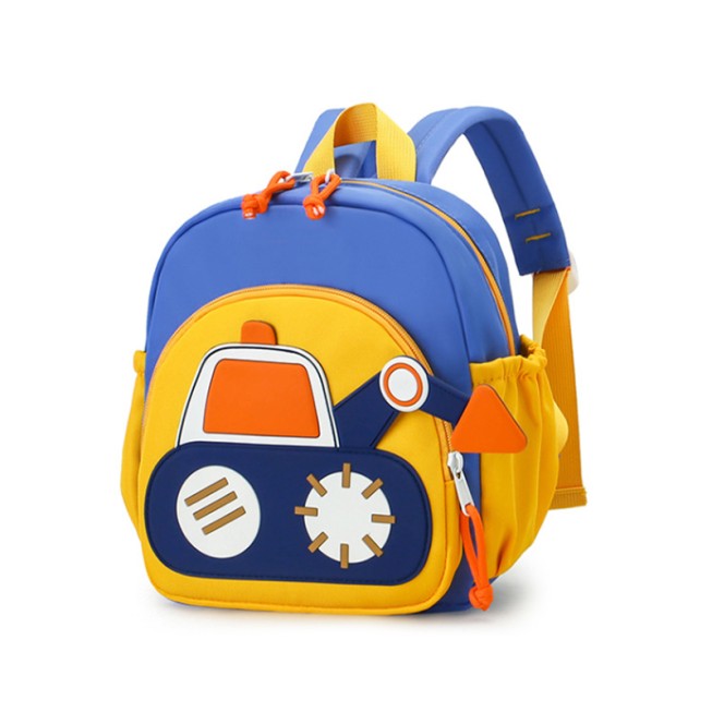 Large capacity cartoon car children's backpack