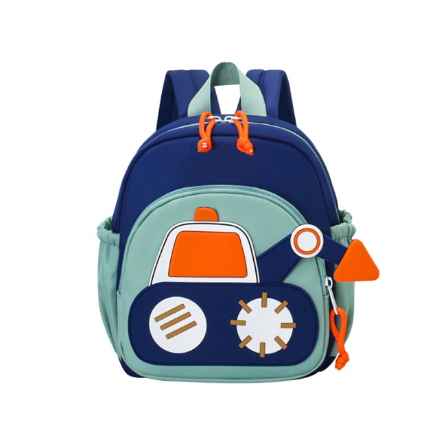 Large capacity cartoon car children's backpack