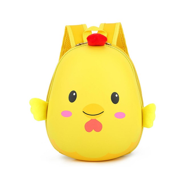 New eggshell-shaped cute children's backpack