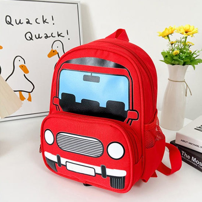 Car cartoon pattern children's backpack