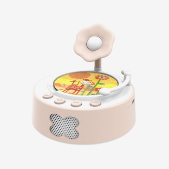 Miniature floral design story machine