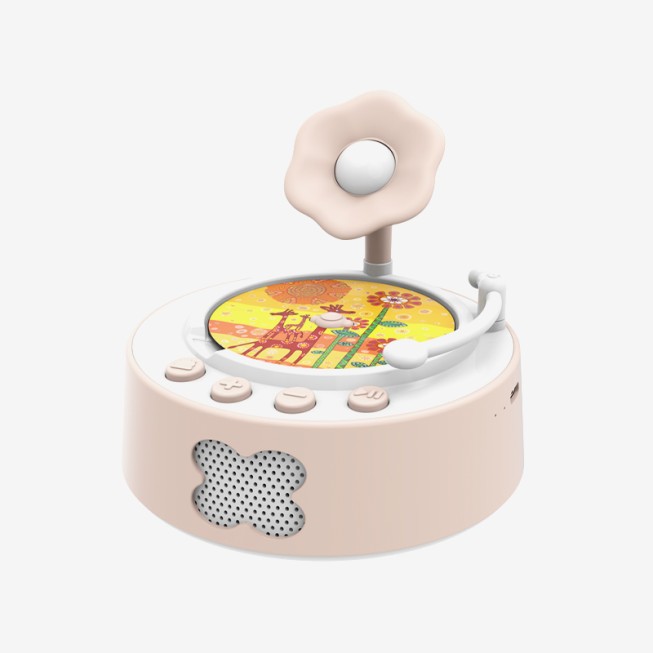 Miniature floral design story machine