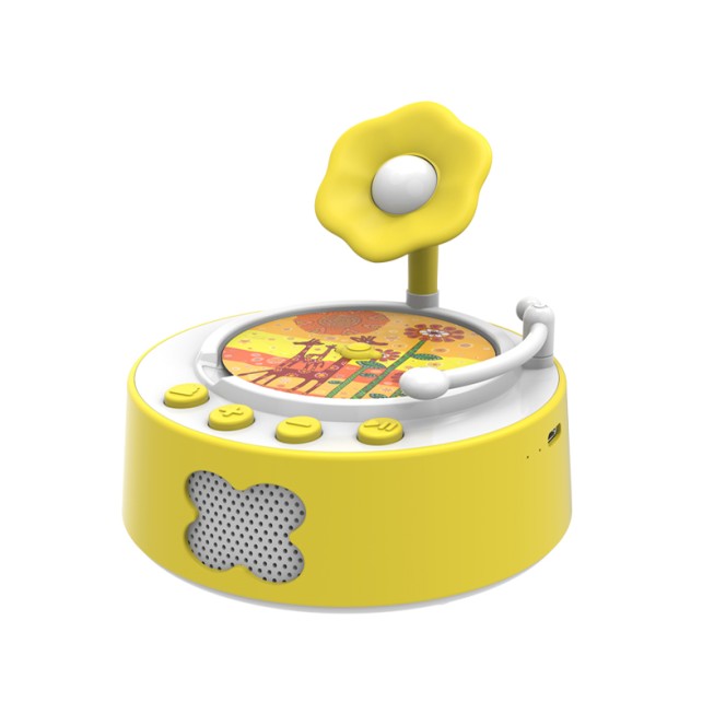 Miniature floral design story machine