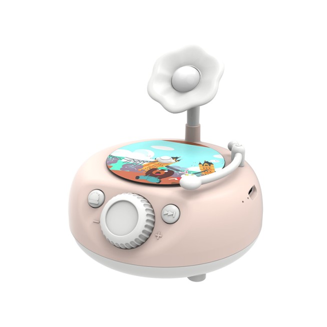 Floral-designed rechargeable story machine