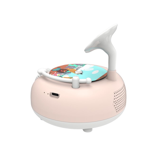 Floral-designed rechargeable story machine