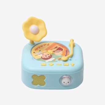 Cartoon floral-themed rechargeable story projector