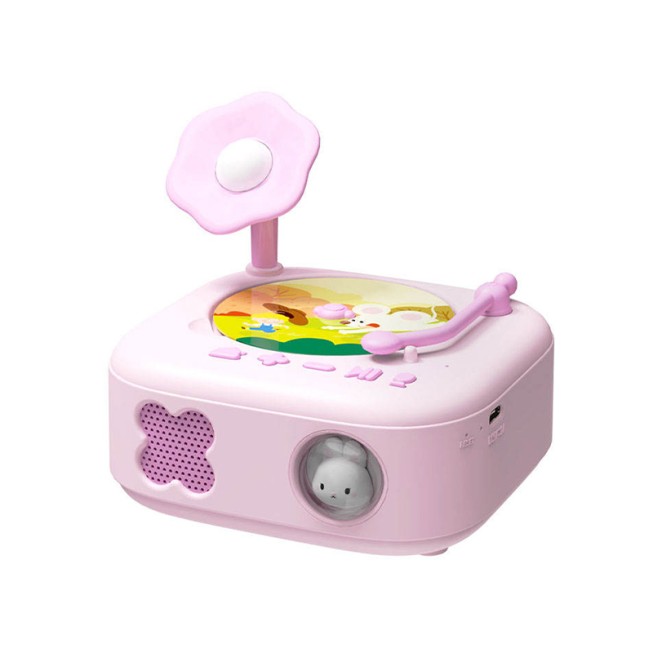 Cartoon floral-themed rechargeable story projector