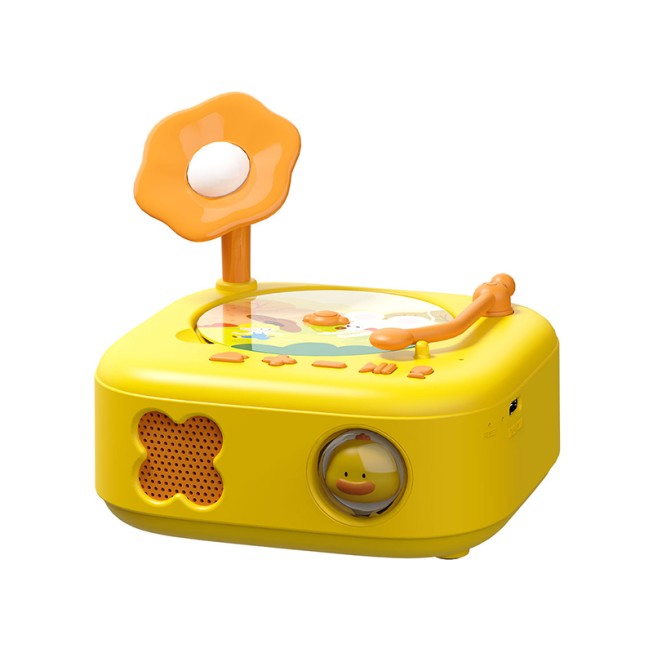 Cartoon floral-themed rechargeable story projector