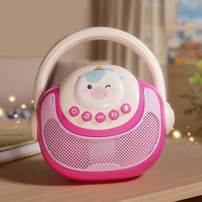 Educational and portable learning story machine