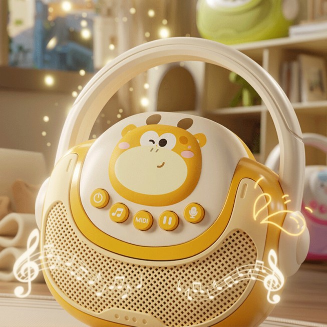 Educational and portable learning story machine