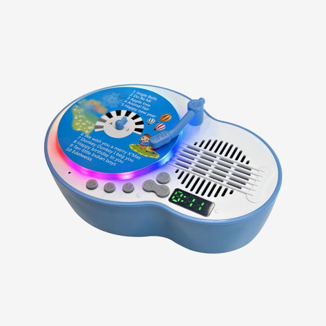 Early education screenless story machine