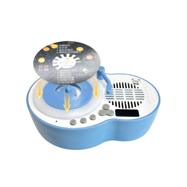 Early education screenless story machine