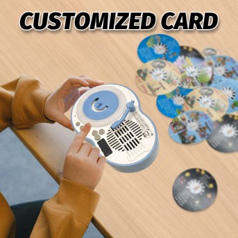 Early education screenless story machine