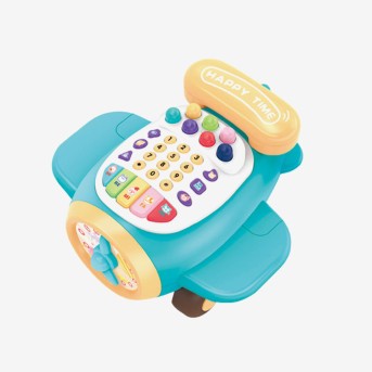 Airplane-shaped storytelling machine